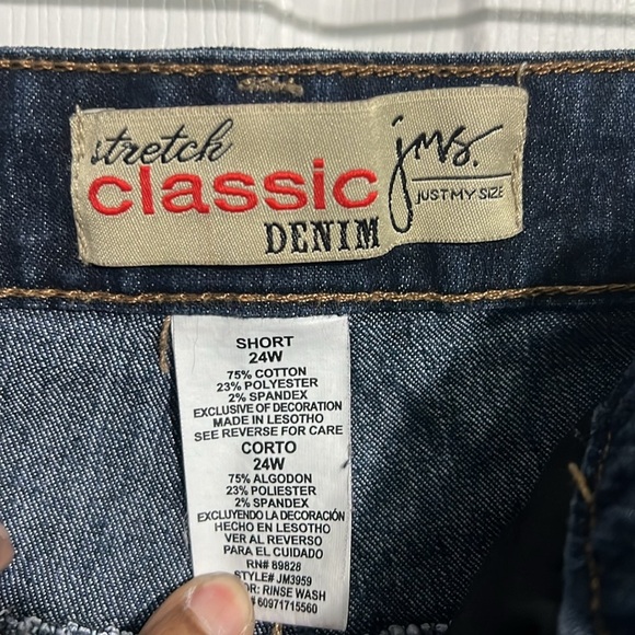 JMS women’s jeans stretch classic - size 24w Short - Picture 6 of 6